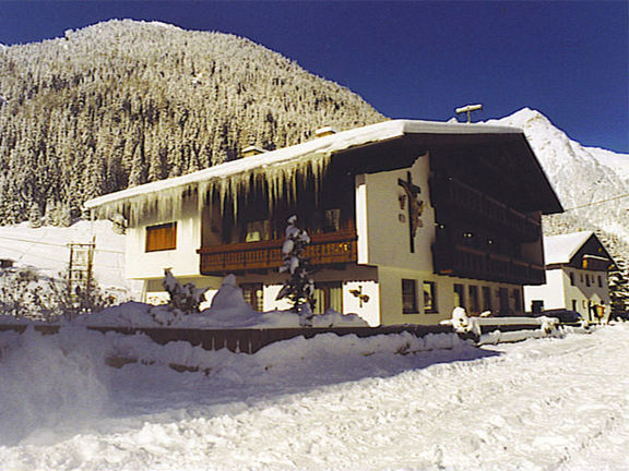 Gästehaus Schranz in Winter